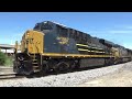 CSXT 1967 Seaboard Coast Line Leading CSX M692 in Augusta, GA 7/10/24