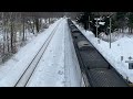 特急北斗　駒ヶ岳駅にて行き違い