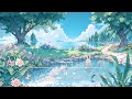 Tranquil Pond | Summer Healing New Age Piano Music | 𝐏𝐥𝐚𝐲𝐥𝐢𝐬𝐭 𝟒𝐊 🌿 Start to Relax & Sleep 🕊️ 𝟔 𝐇𝐨𝐮𝐫𝐬