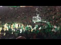 TD Garden crowd goes wild as Boston Celtics introduced for Game 3