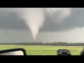 INSANE TORNADO from the inside with Dominator 3 near Windthorst, Texas