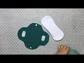 ✳️ Tutorial for Sewing Reusable Sanitary Pads for Girls and Womens
