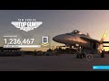 Riffe lake Microsoft flight simulator Top Gun challenge trying to beat my pb