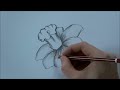 How To Draw a Flower step by step In 6 Minutes!