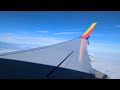 Southwest 737-800 takeoff from Denver (DEN) to Las Vegas (LAS) WN3902