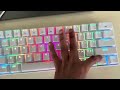 My new keyboard lights. VERY COOL ✨✨😱😱🤩🤩🤩🤯🤯