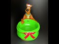 Vintage 2000 Gemmy Scooby Doo Animated Christmas Candy Dish Bowl