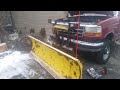 Test the plow B4 the storm