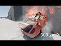 Mercedes-Maybach S600 vs Wall 300 KM/H - BeamNG Drive