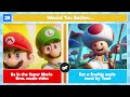 Would You Rather Super Mario Bros. Movie