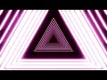 Party Neon Glow Tri Laser Tunnel | Motion 4K Screensaver | VJ LOOP