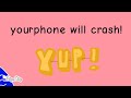 Your phone abouta crash