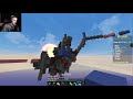 stealing obsidian from a team | hypixel bedwars