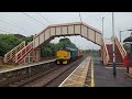 37405 and 37610 at Chester-le-street running 0Z39 : Derby RTC Serco – Millerhill Shunt & Marshalling