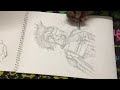 Drawing Captain Marvel TimeLapse