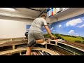 Stunning model railroad background revealed | Building a H0 model railroad - episode 18