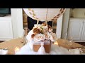 Floating Hot Air Balloon Centerpiece | DIY Baby Shower Decorations Ideas