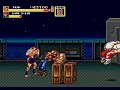 Streets of Rage 2 x Fatal Fury Crossover Sega Genesis/Mega Drive