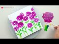(600) Flower garden | Easy Painting ideas | Acrylic Painting for beginners | Designer Gemma77