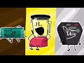 BFDI But Electric Contestants - Battle for Artificial Island!