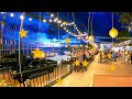 Night Market in Jomtien !! / Music, Food, Drinks, Shopping / Sunset Time Lapse 😀