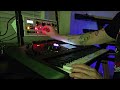 White Moog Slim Phatty Late Night Sessions Analog Synthesizer Rik Marston