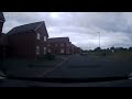 WK61 RKN turns right into the exit lanes only, another bad driver needing a retest dashcam