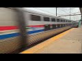 Probility Ann Arbor Marathon 2022: Post-10K Race Amtrak & NJ Transit Railfanning at Edison (9/30/22)