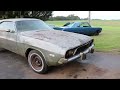 ABANDONED Dodge Challenger Rescued After 35 Years