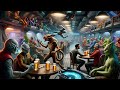 When Music Loving Humans Arrive at a Peaceful Space Station Saloon | HFY | Sci-Fi Story