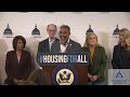 Press Conference Renewing Calls for an End to the Affordable Housing & Homelessness Crisis