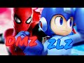 Megaman VS. Spider-man(Homem-Aranha) [Purgatório das Lendas] - 1° Fase ft.DMZRapz