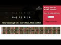 Cool Driving Melodic Rock Backing Track in C# Minor