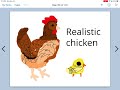 Read my chicken book ￼