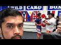 40-year-old MANNY PACQUIAO ridiculous Mitts and Plyo Workout