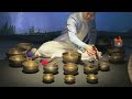 Healing Your Body and Mind with Tibetan Singing Bowl Resonance #singing bowl#music#Relax#meditation
