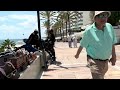 Marbella beach, Spain Walking Tour (2k Ultra HD 60 fps)- With Captions Costa del sol 2024