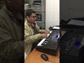 Tocando um pouco do meu teclado