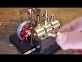 I assembled a miniature steam engine. Its awesome!