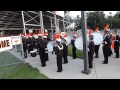 Stepping off 9/20/14 - Clio Marching Mustangs!