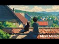 Listen Music with Black Cat on the Roof | Calm Music, Relaxation