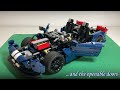 Watch My LEGO Dodge Viper ACR Take Shape: Episode 3/4 - Seats, Doors, and Front Bumper