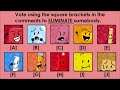 BFDI Viewer Voting [ EPISODE 1 ]