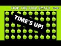 🔥 FIND THE ODD EMOJI! 🔥 Spot the Difference & Win! 🏆 | Ultimate Odd One Out Puzzle Challenge 🎉