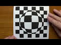 Op-art Pop-art - Patterns On The Sphere - A Mind-boggling Optical Illusion!
