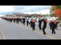 Homecoming parade 2014! Mustang Marching Band - Clio MI