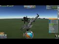 [Loud sounds warning!][KSP] Tried to chase&knock down a propeller plane