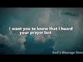 My Promise To YOU | Gods message today | God blessings message | God's Message Now