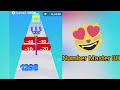 ♻️🔰Most viral gameplay♻Number Master 3D♻️🔰Number Runner Virla game♻️🔰