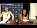 Caitlin Clark PRAISES Angel Reese and EXPLAINS why she didn't take FINAL shot in Fever LOSS to Sky